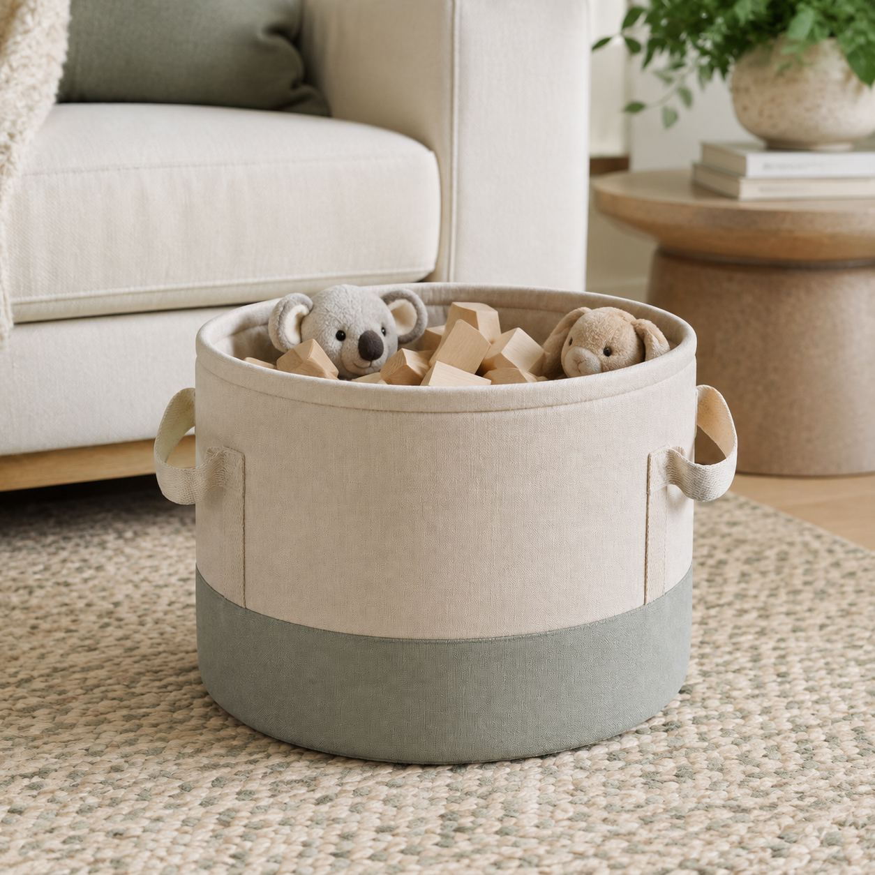 PlayHaven Soft-Sided Toy Storage Basket