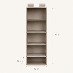 AlderHush Five-Tier Hanging Closet Organizer