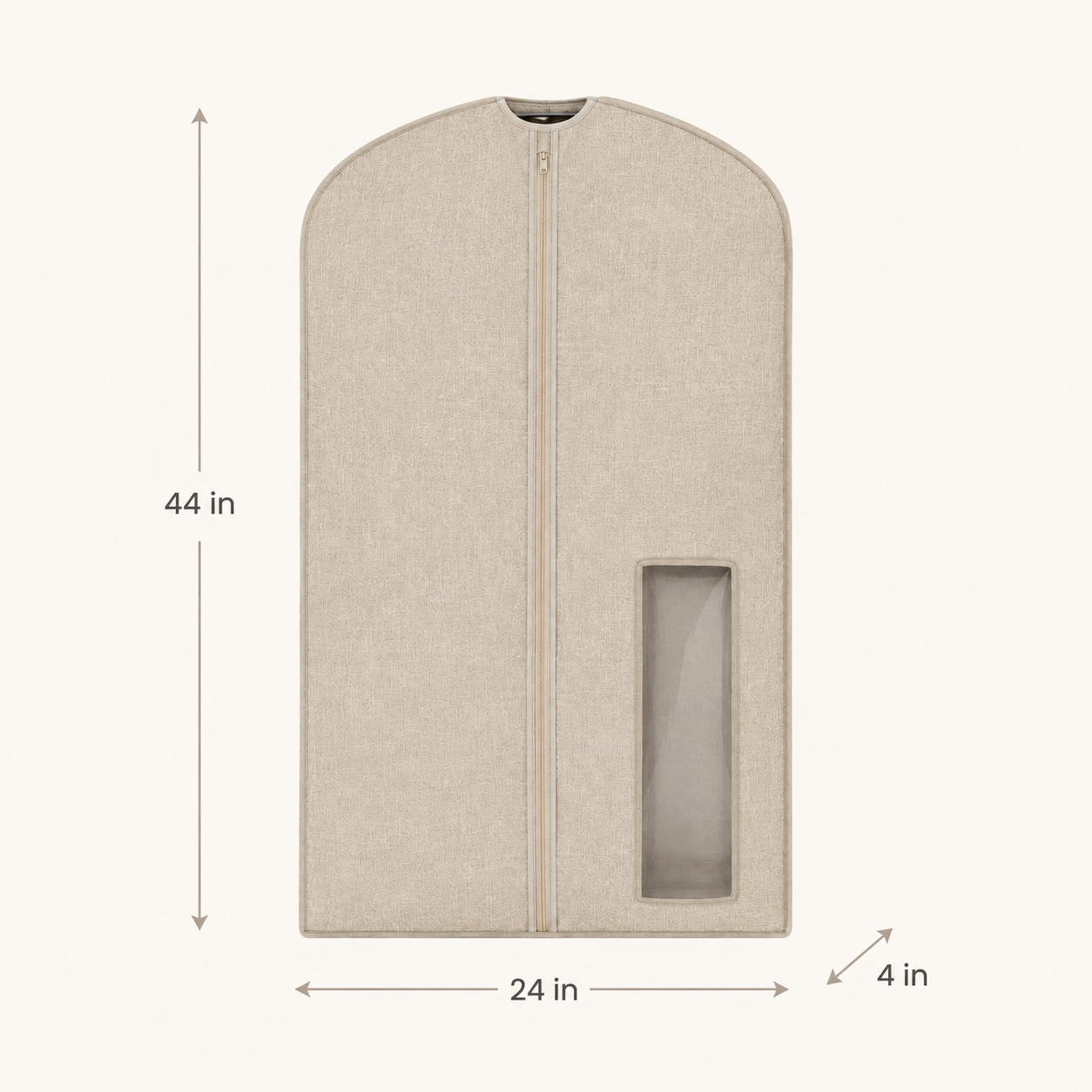 VeilGuard Windowed Garment Storage Bag