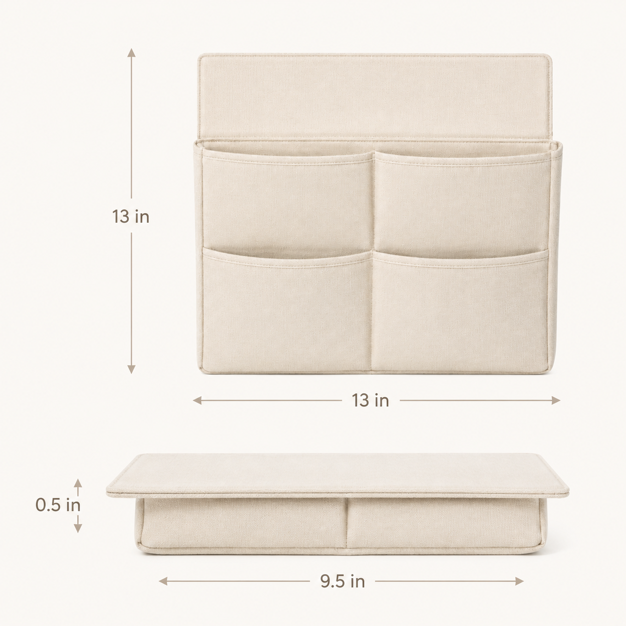 Bedside Nook Hanging Pocket Organizer