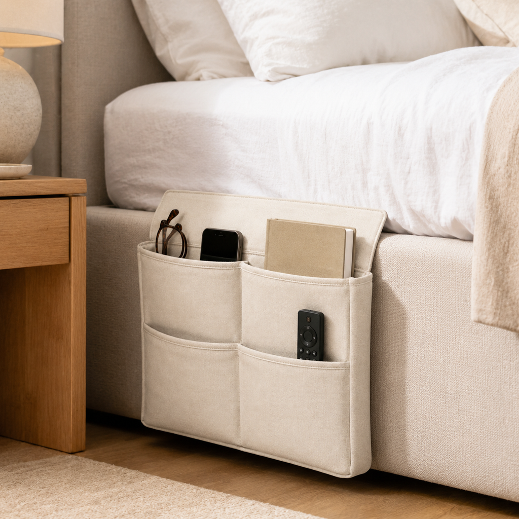 Bedside Nook Hanging Pocket Organizer