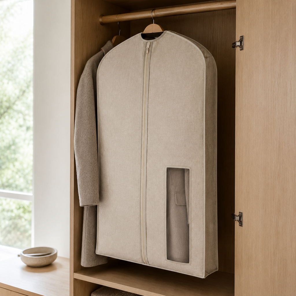 VeilGuard Windowed Garment Storage Bag