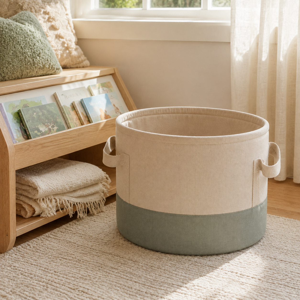 PlayHaven Soft-Sided Toy Storage Basket