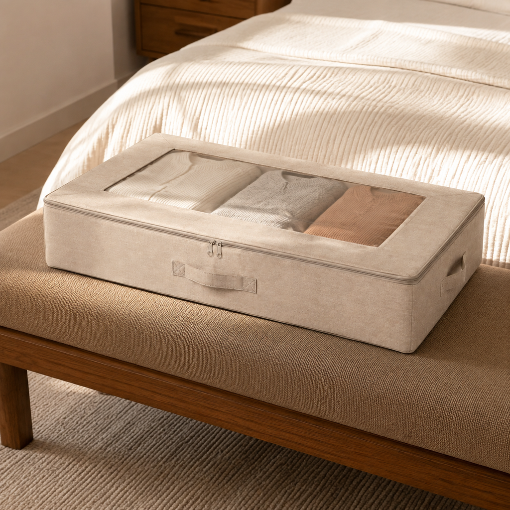 SlideHaven Underbed Fabric Storage Case
